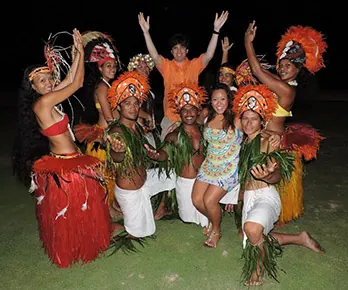 Love always, Allison and Mack in French Polynesia