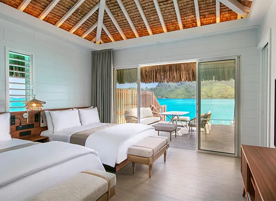 Westin Bora Bora – 2 Bedroom Overwater Villa Premium Otemanu View with Plunge Pool (2)