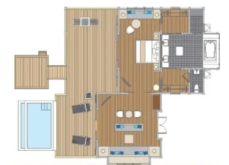 Conrad Bora Bora Nui – Royal Overwater Pool Villa (3)