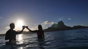 Dave & Alana in French Polynesia