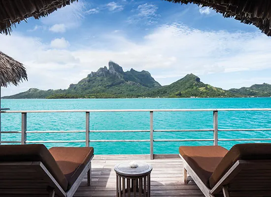 Four Seasons Resort Bora Bora – Mountainview Overwater Bungalow Suite (1)