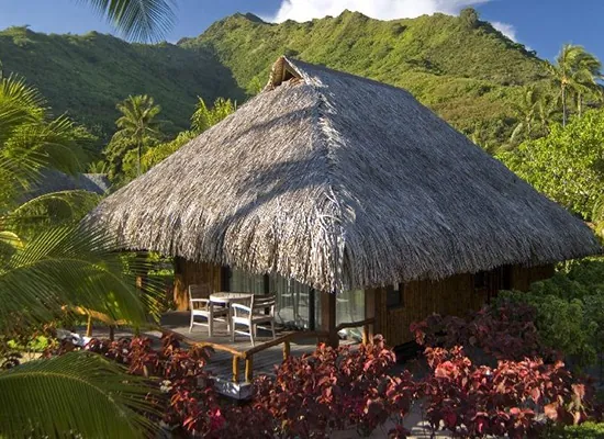 Hilton Moorea Lagoon Resort & Spa – Deluxe Garden Pool Bungalow (2)