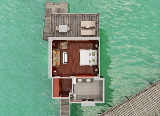 Hilton Moorea Lagoon Resort & Spa – Overwater Bungalow (7)
