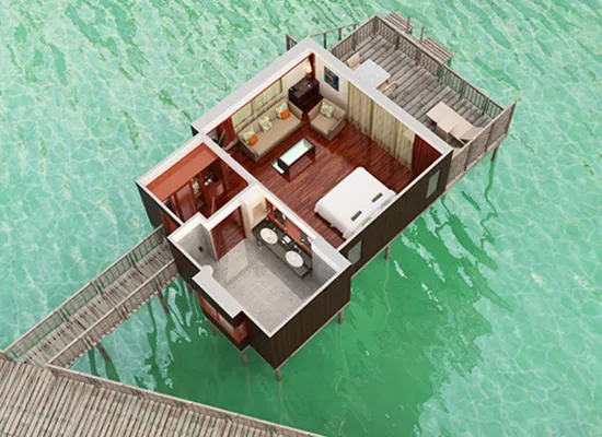 Hilton Moorea Lagoon Resort & Spa – Overwater Bungalow (8)