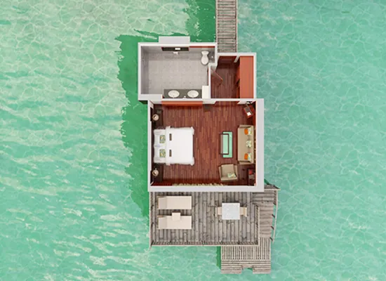 Hilton Moorea Lagoon Resort & Spa – Panoramic Overwater Bungalow (6)