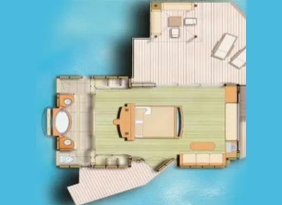 Le Taha'a by Pearl Resorts – Sunset Overwater Suite (8)