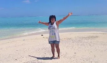 Rhonda in French Polynesia