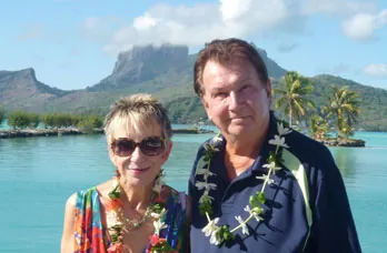We only have one regret - that of being not able to stay for a longer time.Ron & in French Polynesia