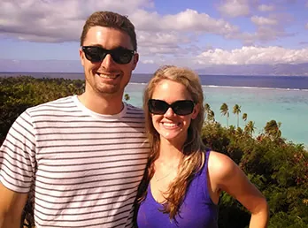 Ryan & Alyssa in French Polynesia
