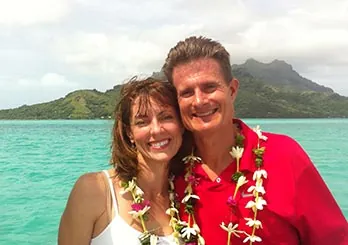 Shannon & Jeffrey in French Polynesia