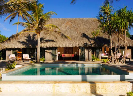 The St. Regis Bora Bora Resort – Reefside Garden Villa One Bedroom or Two Bedroom Villa with Pool (1)