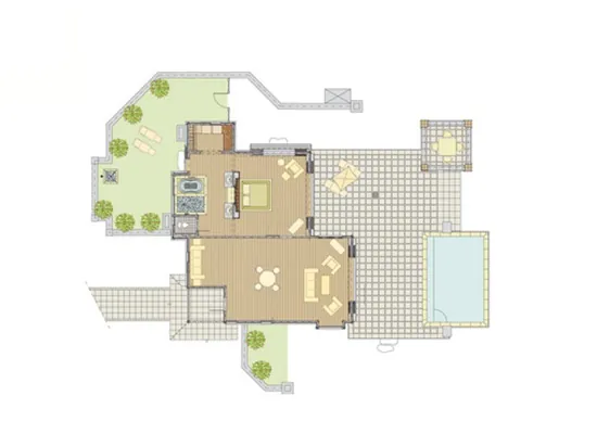The St. Regis Bora Bora Resort – Reefside Garden Villa One Bedroom or Two Bedroom Villa with Pool (3)